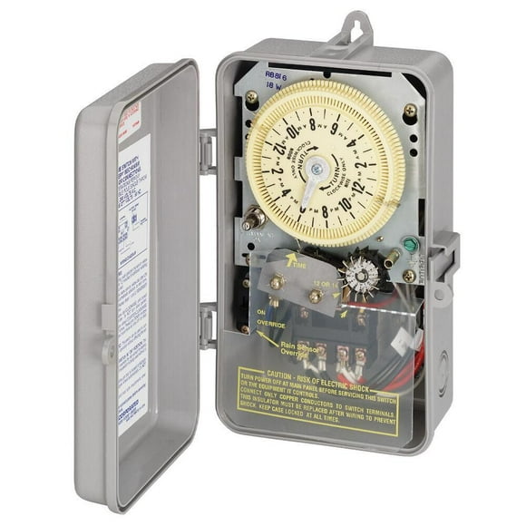 Intermatic T8800 Series 1/2 HP Indoor/Outdoor Irrigation/Sprinkler Timer