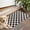 Black and White, variant on Olive Green and White Checkerboard Pattern Door Rugs,Washable Non Slip Door Mats Indoor,Decorative Door Mats,Entry Mat Indoor for Entrance,Bedroom,Kitchen,Bathroom,16"x24"