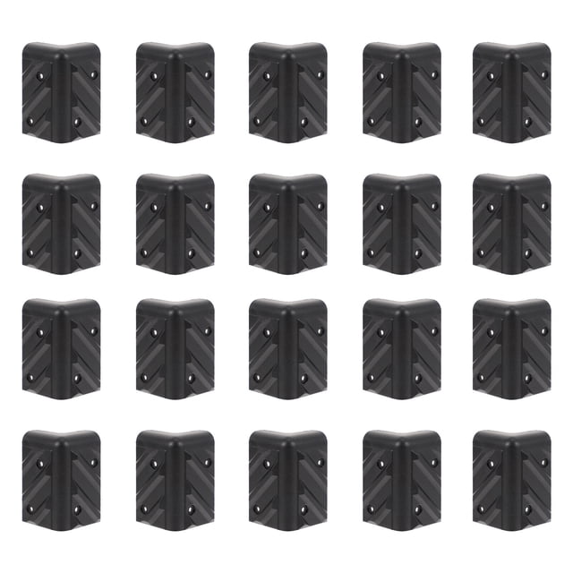 Shisuyan 10 Sets Stage Speaker Wrap Corner Anti-collision Protection Corner with Screws
