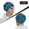thumbnail image 5 of KLL Turtles and Waves Winter Fall Beanie Knit Hats for Men & Women - Warm & Soft Stylish Toboggan Caps for Cold Weather, 5 of 6