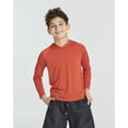 thumbnail image 2 of Real Essentials 3 Pack:Youth Rashguard Hoodie UPF UV Sun Protection Long Sleeve Swim Fishing Shirt - Boys & Girls (Ages 4-16), 2 of 6