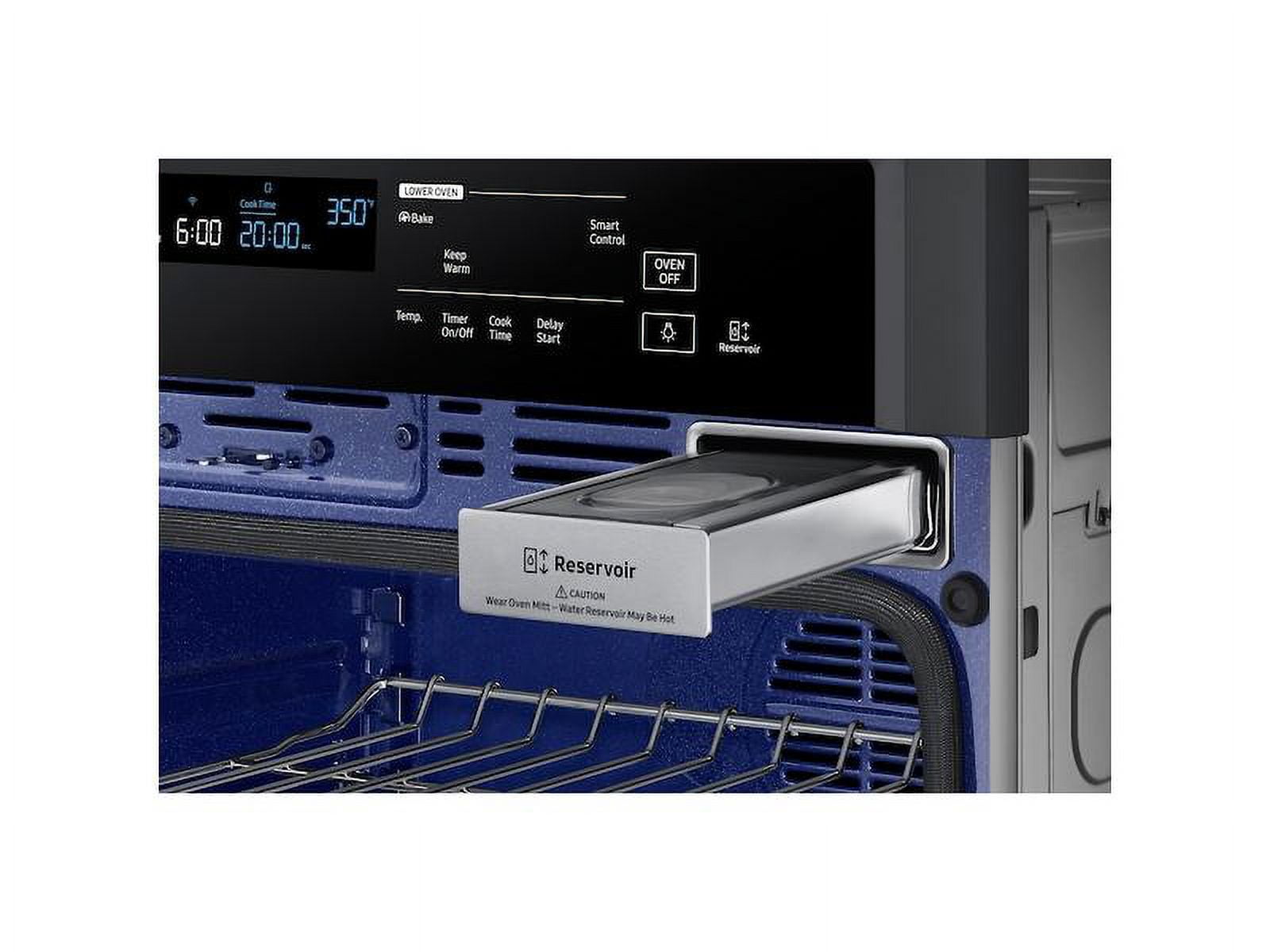 Samsung 30" Smart Single Wall Oven with Steam Cook NV51K6650SG