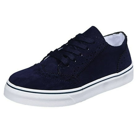 

eczipvz Womens Shoes Canvas Sneakers Loafers Non Slip Shoes Low Top Comfortable Walking Shoes Women (Blue 5.5)