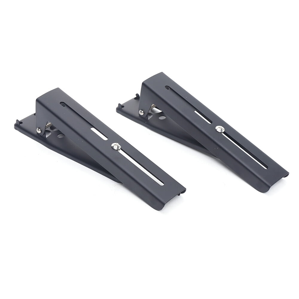 Shangmakel Shangmakel2x Foldable Microwave Brackets Wall Mount Heavy Duty Shelf Stainless Steel Rack