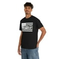thumbnail image 3 of Northern Pike Fishing American Flag T-Shirt, 3 of 4