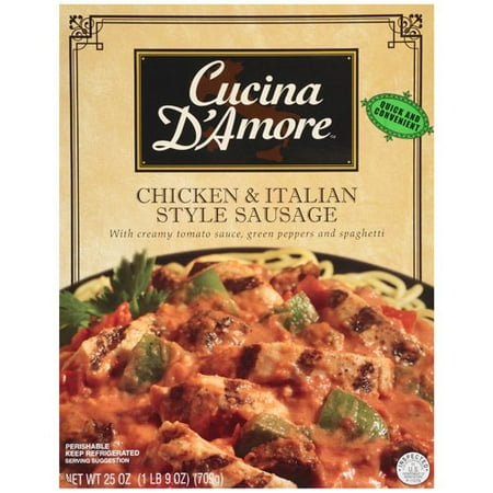 Cucina D'amore: Chicken & Italian Style Sausage, 25 Oz