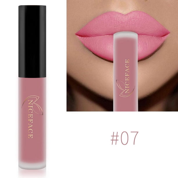Mejor brillo labial 25 colores impermeable brillo labial líquido lápiz labial impermeable cosméticos duraderos brillo labial Cosméticos