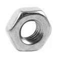 thumbnail image 2 of 200Pcs M3 3Mm Female Thread Hex Metal Nut Fastener Silver Tone, 2 of 4