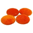 thumbnail image 1 of 12 Pieces Solid 2 Holes Sewing Velvet Fabric Cloth Covered Scrapbooking Craft Buttons, 1 of 5