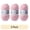 Flamingo, variant on (3 pack) Skinny Chenille Yarn by Loops & Threads - Yarn for Knitting - Crochet - Weaving - and Arts & Crafts - Gray - Polyester - 8.75 oz
