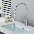thumbnail image 3 of Bathroom Sink Faucet Single Handle Waterfall Vanity Basin Mixer Tap 1Hole Chrome, 3 of 8