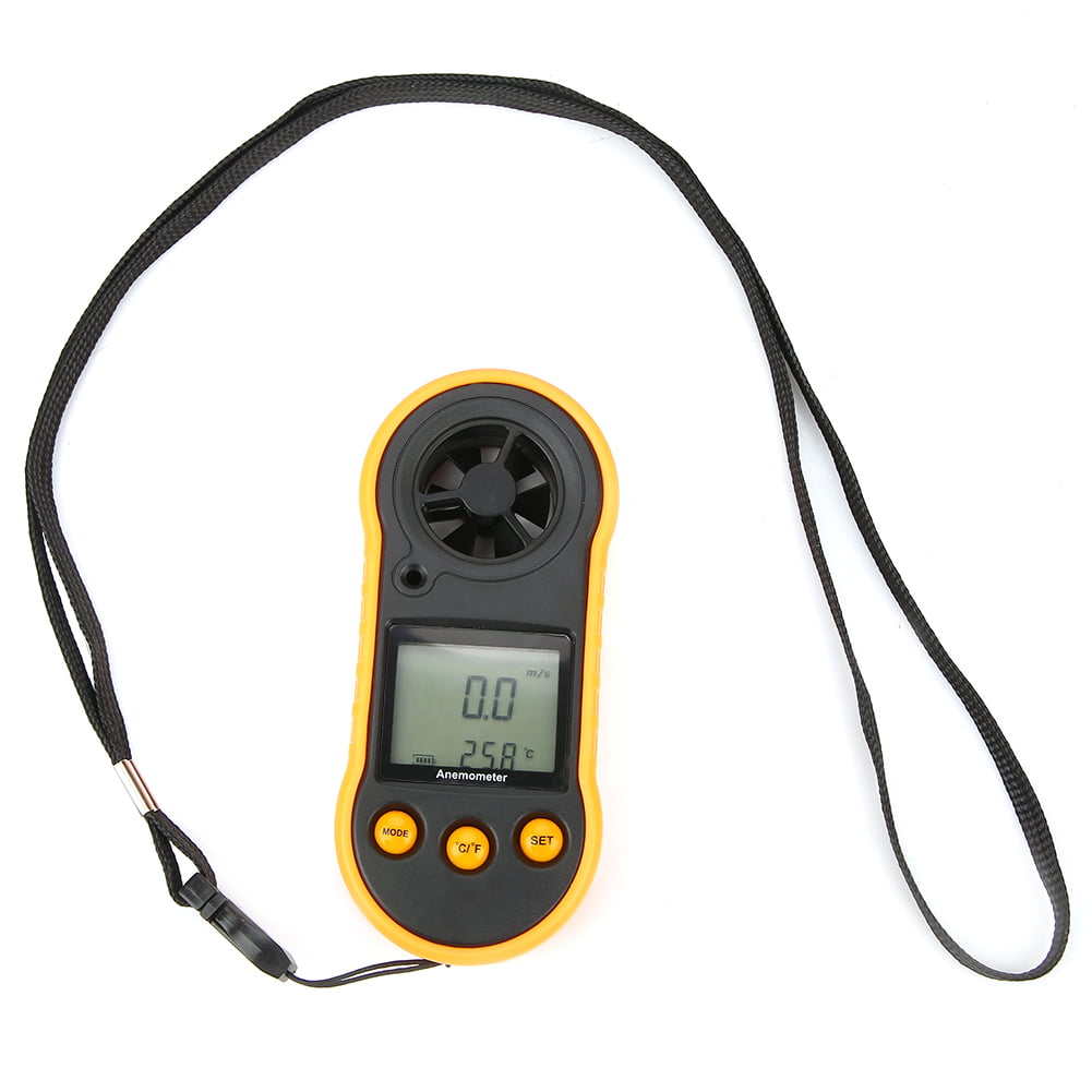 SJSP GM818 Digital Anemometer Anemometer Handanemometer Windtemperatur Windprüfgerät