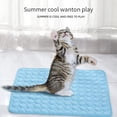 thumbnail image 4 of KYAIGUO Dog Puppy Bed Cat Ice Pad Mat Summer Cooling Mat Washable Folding Dog Bed for Dog Crate Indoor Outdoor Car Camping, 4 of 5