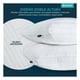 thumbnail image 3 of Paquete 2 Almohadas Algodón, Relleno Tipo Down Alternative, Hipoalergénica Esquimal (Blanco, Estándar), 3 of 7