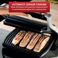 thumbnail image 4 of T-Fal GC712D54 OptiGrill Plus Stainless Steel Indoor Electric Grill, 4 of 8