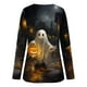 thumbnail image 5 of Ichuanyi liquidación de halloween femanina camiseta sexy de moda estampada con manga larga cuello redondo ruchabe blose ICHUANYI WER202308247627, 5 of 5