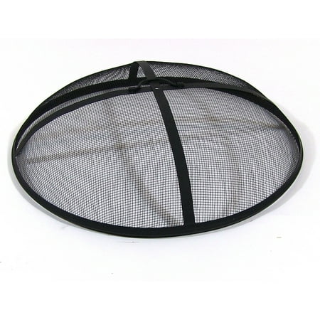 Sunnydaze Fire Pit Spark Screen Cover Outdoor Round Firepit Lid