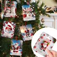 thumbnail image 1 of Ganfancp 8Pc Originalidad Tarjetero Monedero de Madera Serie Cute Christmas Monedero Colgante Decoración Hogar Liquidación Pinza Navideña*8, 1 of 7