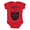 Red, variant on Daddy’s Little Beard Puller Funny Baby Bodysuit, Cute Infant Onesie, Humor Baby Shower Gift for Boys or Girls