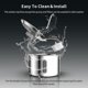thumbnail image 5 of Fuente de agua VIVIDORAMA de acero inoxidable 3L para perros y gatos, 5 of 8