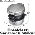 thumbnail image 3 of Sandwichera Hamilton Beach 25475A - Gris Hamilton Beach 25475A, 3 of 3