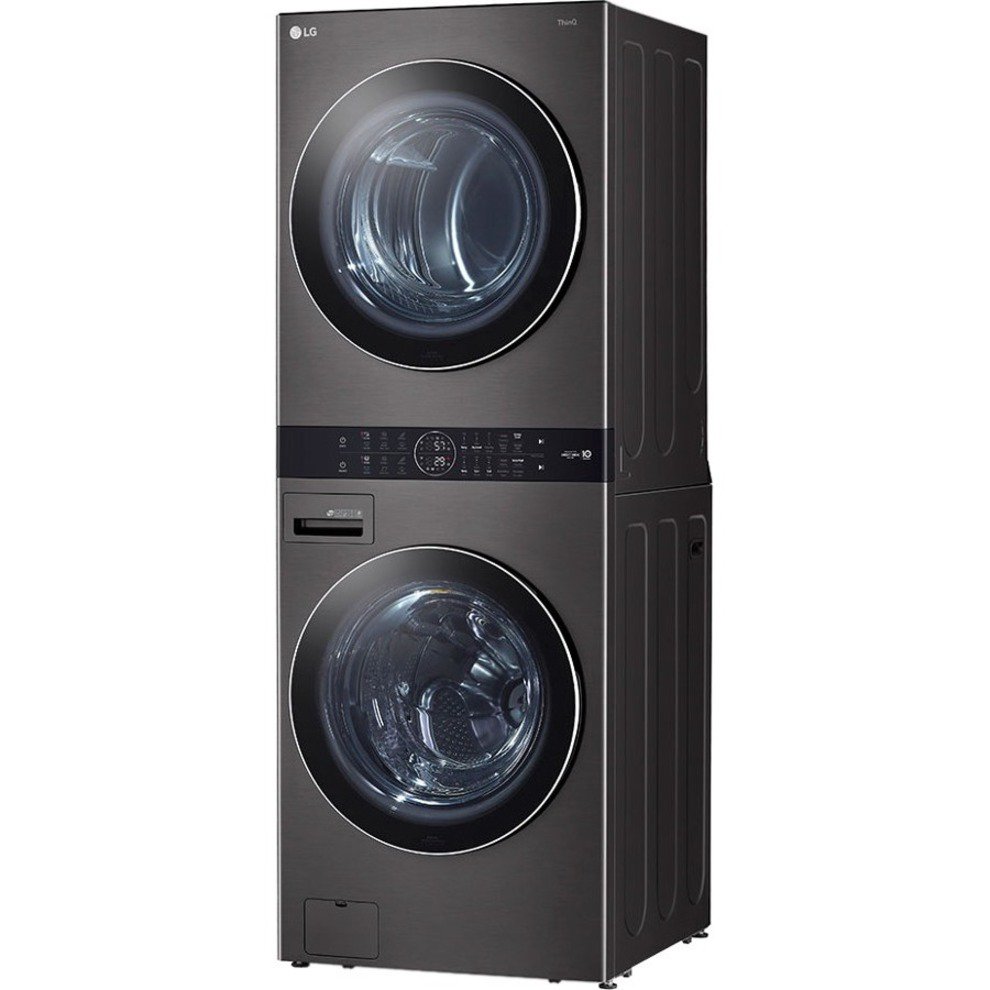 LG WKGX201HBA 27 Inch, Single Unit Front Load Lg Washtower With Center