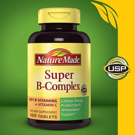 Nature Made Super B-Complex Tablets, 460Ct