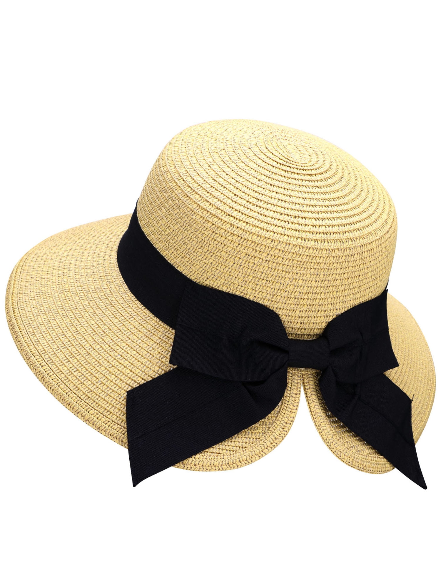 women's foldable straw hats