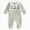 A112--Green, variant on Newborn Newborn Bodysuit Fall Baby Boy Footie Romper Jumpsuit Footed Clothes Knit Outfit Blue Newborn Gift