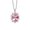 Pink, variant on Enterprises 63057 10.50 CT Pink Oval Cut Kunzite Diamond Necklace Pendant, 14K Gold
