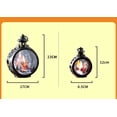 thumbnail image 3 of Eldnacele Green Tree Christmas Deco Velas parpadeantes sin llama con temporizadores diarios automáticos, velas LED que funcionan con pilas Calcomanías de cera real Pack 3 pilares escalonados 3 x 4 5 6 pulgadas Zhivalor  HMFJ242-4, 3 of 3