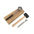 thumbnail image 1 of Stainless Steel Coconut Shell Opener Puncher Hammer Kit Kitchen outside.   The hammer Tool Style 3, 1 of 9