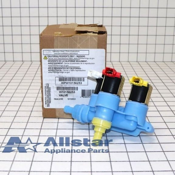 Whirlpool Washing Machine Water Inlet Valve WPW10156253