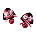 thumbnail image 1 of 2 pinzas para el pelo navideñas, pinzas laterales de regalo, accesorio para el pelo para actuaciones Papá Noel, 1 of 8