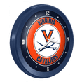 thumbnail image 2 of Virginia Cavaliers: Ribbed Frame Wall Clock, 2 of 4