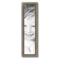 thumbnail image 2 of ArtToFrames 6" x 25" Regency Silver Picture Frame, 6x25 inch Silver Wood Poster Frame (WOM-5023),  Pack, 2 of 7