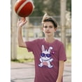 thumbnail image 2 of Cool Sunglasses Bunny T-Shirt Juniors -Image by Shutterstock,  Medium, 2 of 4