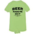 thumbnail image 1 of PleaseMeTees™ Baby Beer Made Me Do It Whiskey Drinking Alcohol HQ Jumper, 1 of 1