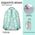 thumbnail image 5 of "Trendy Sunflower & Wildflower Print Backpack - Spacious School Bag for College Students, Comfortable Shoulder Straps, Water-Resistant Material for Daily Use", 5 of 6