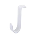 thumbnail image 4 of 2026 White Heavy-Duty Closet Rod Brackets – Metal Wall-Mount Pole Supports with Screws for Curtains, Shelves & Bedroom Organization, 4 of 6