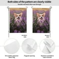 thumbnail image 2 of Easygdp Dog in Lavender Flowers Garden Flag Yard Flag Welcome Flag, Double-Sided, Weather Resistant for Outdoor Decor - 12.5"x18", 2 of 9