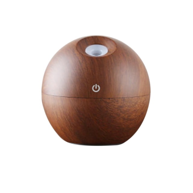 Aceite Esencial Difusor Humidificador Purificador de Aire Soledad Decoración Madera USB Difusor de aroma
