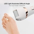 thumbnail image 2 of CHOK Electric Callus Remover Foot File Rechargeable Pedicure Foot Care File for Tough Skin With 3 Coarse Pumice Stone, 2 of 8