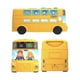 thumbnail image 4 of Juguete De Autobús Alphadent Juguete de autobús Alphadent con mango redondo Juguete de autobús escolar para bebé niño (Amarillo) Likrtyny libre de BPA, 4 of 9