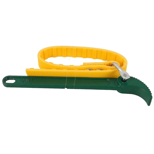 The **Strap Wrench Slip Oil Filter Tool** is a versatile and durable automotive tool designed to make oil filter changes easier and more efficient