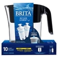 thumbnail image 1 of Brita Pichet Lac de 2,4 L (10 Tasses) avec 2 Filtres (Noir), 1 of 1