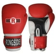 Ringside Pro Style Training Boxing Gloves, Red, Small/Medium