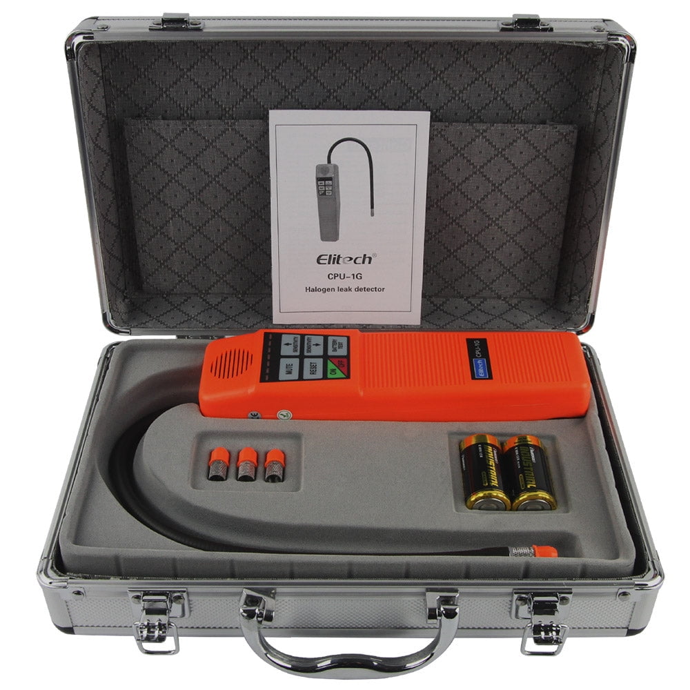 Elitech HVAC Leak Detector Halogen Gas Tester HVAC Refrigerant AC Sniffer R22 R410A R134A