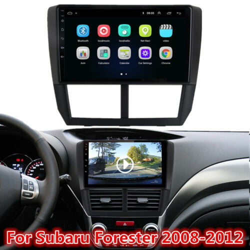9''Android 8.1 head unit Car GPS Radio For 2008-2012 Subaru Forester Car stero 