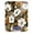 Camouflage White Flowers, variant on High Precision Digital Kitchen Scale Tempered Glass Food Scale Multifunction Scale Small Kitchen Appliances Tiger Stripes Pattern
